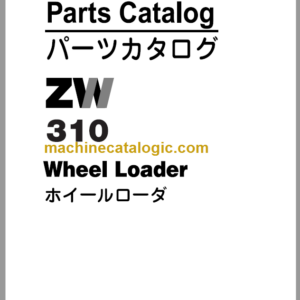 Hitachi ZW310 Wheel Loader Parts Catalog