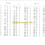 Hitachi KH1000 Hydraulic Crawler Crane Parts Catalog 0121 0122