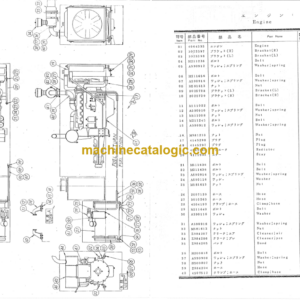 Hitachi KH55L Parts Catalog Serial No.0101-