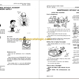 John Deere 770A 770AH 772A 772AH Motor Graders Technical Manual