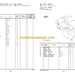 Hitachi ZW180-5A Wheel Loader Parts Catalog