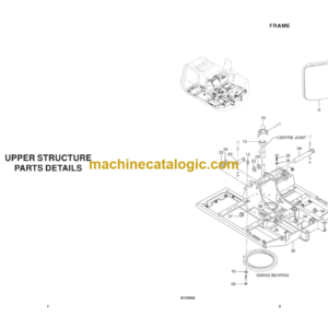 TATA Hitachi EX-70 Hydraulic Excavator Parts Catalog