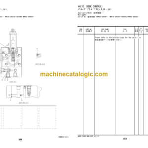 Hitachi ZW550-6 Wheel Loader Equipment Components Parts Catalog