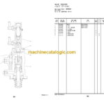 Hitachi ZC220P-6 Tired Roller Equipment Components Parts Catalog