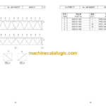 Hitachi Sumitomo SCX900-3 Bracing List
