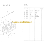 Hitachi KH150-3 Dragline Front Clamshell Front 22mm Winch (For Dragline) Parts Catalog