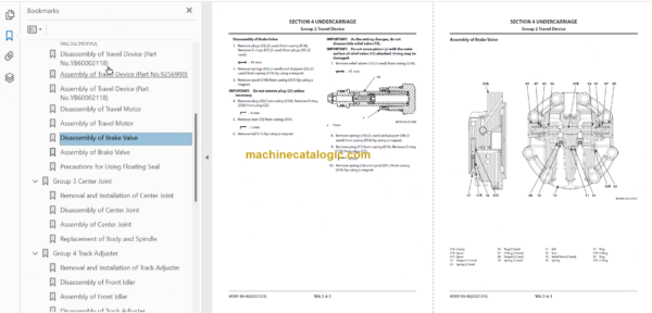 Hitachi ZX280-5G ZX280LC-5G Technical and Workshop Manual