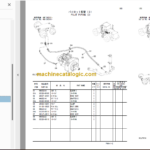 Hitachi ZW310 Wheel Loader Parts Catalog