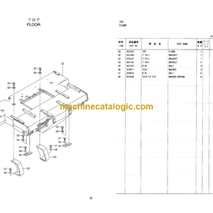 Hitachi CS125 Parts Catalog