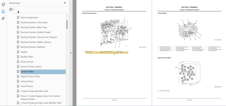 Hitachi ZH210-6 ZX210LC-6 Hybrid Excavator Technicial and Workshop Manual