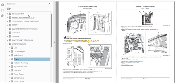 Hitachi ZX135W-7 Technical and Workshop Manual