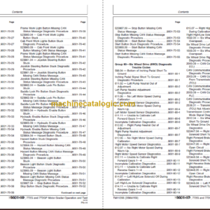 John Deere 770G 770GP 772G and 772GP Motor Grader Operation and Test Technical Manual