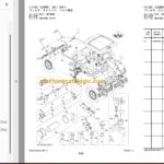 Hitachi ZC220P-6 Tired Roller Parts Catalog