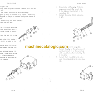 Hitachi FH100 FH105 Truck Crane Service Manual