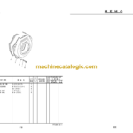 Hitachi ZV250PR-D Reversible Vibratory Plate Engine Parts Catalog
