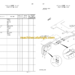 Hitachi Sumitomo SCX700 Crawler Crane Parts Catalog