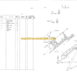 Hitachi KH1000LF Floating Crane Parts Catalog Serial No.0120