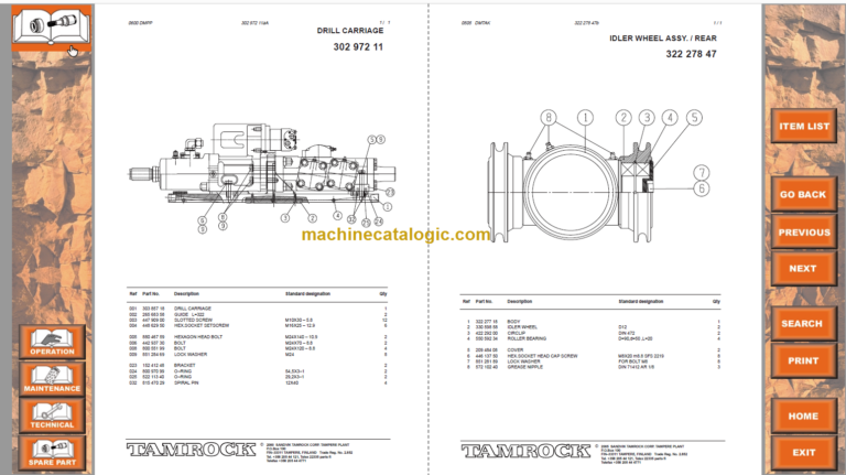 SOLO 7-15 F Parts Manual Serial No. 105A8493-1