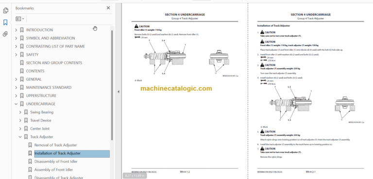 Hitachi ZX190LC-7H Technical and Workshop Manual