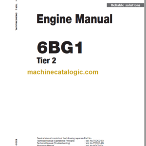 Hitachi 6BG1 TIER2 Engine Manual