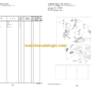 Hitachi ZW310-6 Wheel Loader Parts Catalog