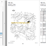 Hitachi ZC220P-6 Tired Roller Parts Catalog