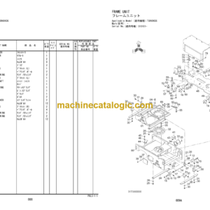 Hitachi TSR65KDS Walk-behind Roller Parts Catalog