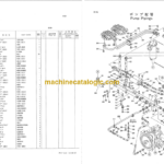 Hitachi KH180-2S Hydraulic Crawler Crane Parts Catalog