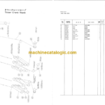 Hitachi KH180-2S Hydraulic Crawler Crane Parts Catalog