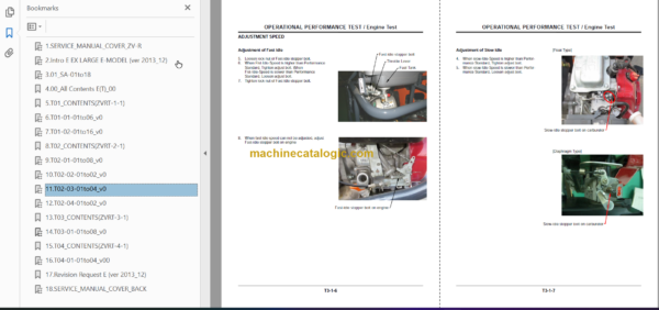 Hitachi ZH210LC-5B Hybrid Excavator Technicial and Workshop Manual