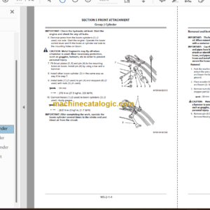 TATA Hitachi ZX140H Technical and Workshop Manual