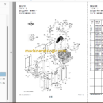 Hitachi ZC220P-6 Tired Roller Parts Catalog