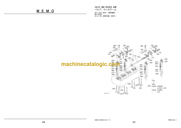 Hitachi ZW100-G Wheel Loader Engine Parts Catalog Parts Catalog