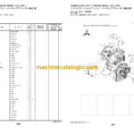 Hitachi ZW310-6 Wheel Loader Equipment Components Parts Catalog (PNFB50-E1-1)
