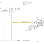 Hitachi ZW250-7 Wheel Loader Equipment Components Parts Catalog