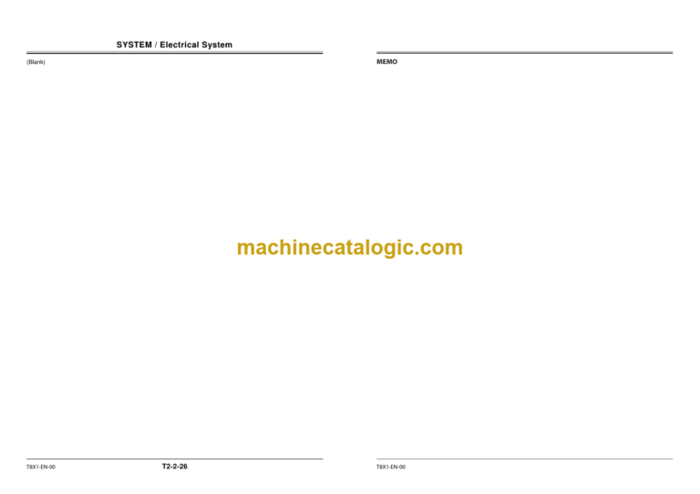 Hitachi CS125-3 Technical Manual
