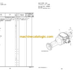 Hitachi ZW250-7 Wheel Loader Equipment Components Parts Catalog