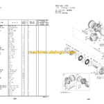 Hitachi ZW370-5B Wheel Loader Equipment Components Parts Catalog (PNHE-E1-1)