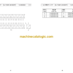 Hitachi Sumitomo SCX1000A-3 Bracing List
