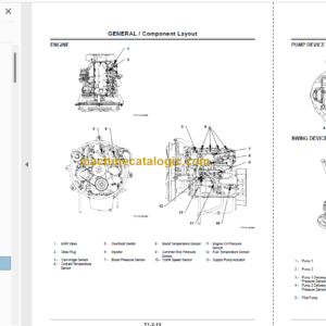 Hitachi ZX140W-3 Technical and Workshop Manual