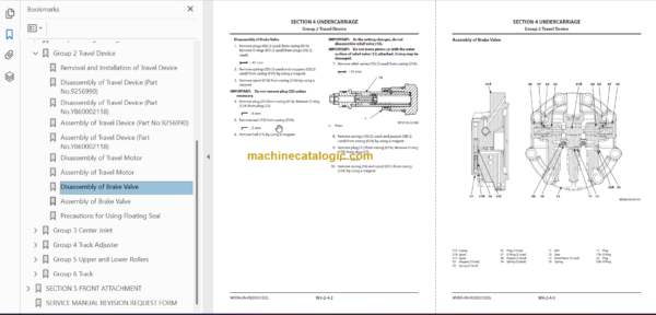 Hitachi ZX290LC-5B ZX290LCN-5B Technical and Workshop Manual