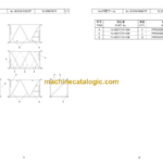 Hitachi Sumitomo SCX1000A-3 Bracing List
