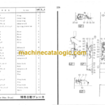 Hitachi KH700-2 Tower Crane Front Attachment Parts Catalog