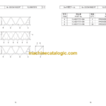 Hitachi Sumitomo SCX1000A-3 Bracing List