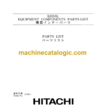 Hitachi KH55L Equipment Components Parts Catalog