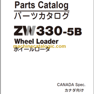 Hitachi ZW330-5B Wheel Loader (PNGB60-1-1) Parts Catalog