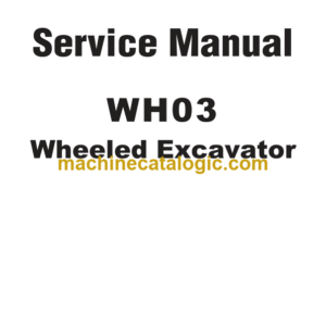 Hitachi WH03 Service Manual