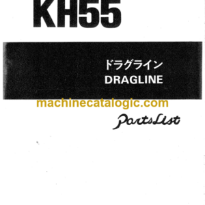 Hitachi KH55 Parts Catalog