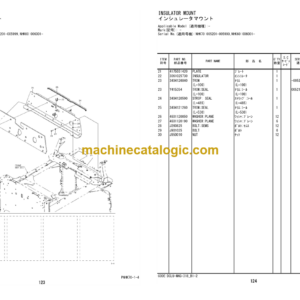 Hitachi ZW550-6 Wheel Loader Parts Catalog