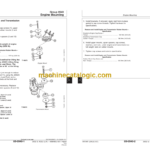John Deere 350D and 400D (SN-608489) Articulated Dump Truck Repair Technical Manual